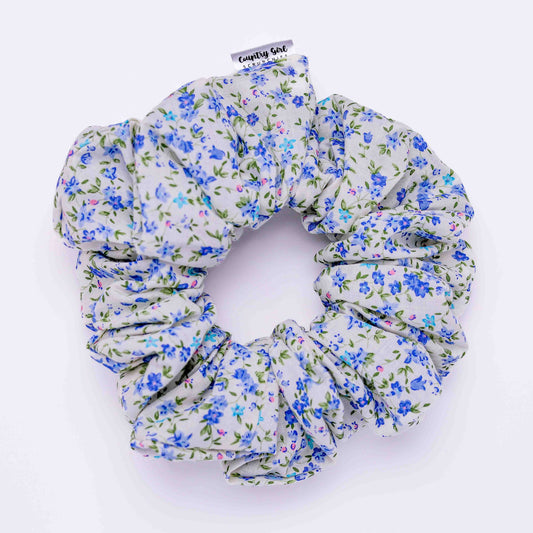 BLUE DITSY MIDI